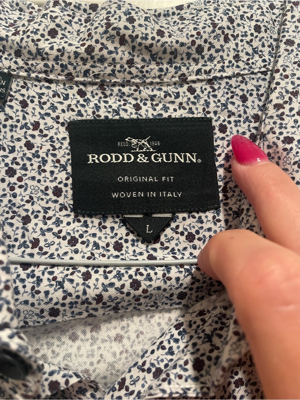 Rodd & Gunn Men’s Patterned Dress Shirt